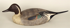 Pintail by Ken Harris of Woodville, New York, ca. 1950.