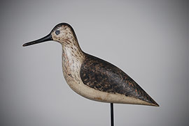 Yellowlegs by Harry V. Shourds of Tuckerton, New Jersey, ca. 1900. Ex-Joe French collection.