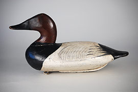 Canvasback by Henry Lockard of Elk Neck, MD in Bob McGaw paint
