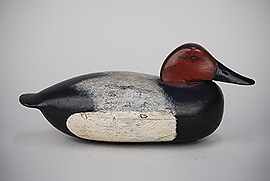 Lowhead hollow canvasback by Lawrence McLaughlin of Edgely, PA. 