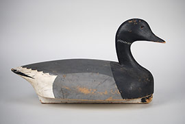 Rare brant by Don Wolfe of Clayton, NY, ca. 1950s.