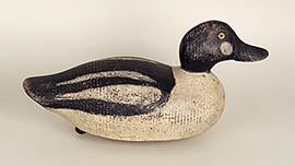 Goldeneye by the Sperry Decoy Co. of Connecticut, ca. 1930s. 