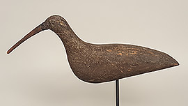 Pair of curlews by an unknown maker, probably from Cape May County, New Jersey, ca. 1890